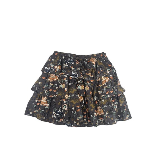 Ulla Johnson Dresses & Skirts - Ulla Johnson Alyssa Multicolored Floral Butterfly Tiered Skirt New Size 6